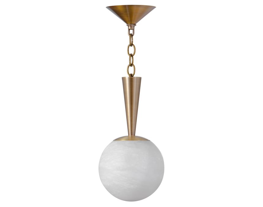 Hiro Pendant – Modern Brass