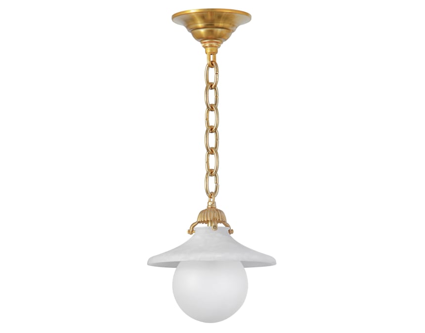 Bria Pendant – Modern Brass