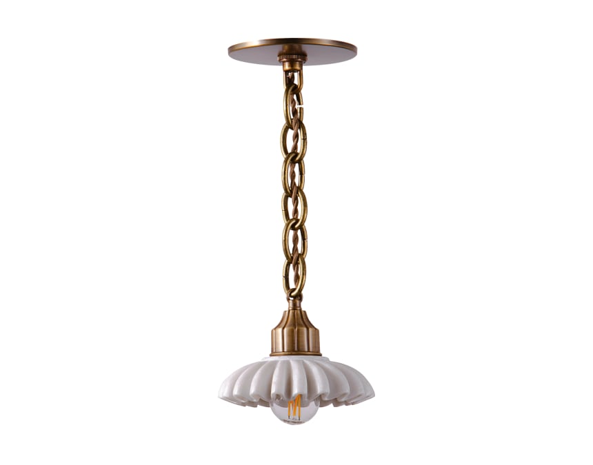 Lola Pendant – Antique Brass