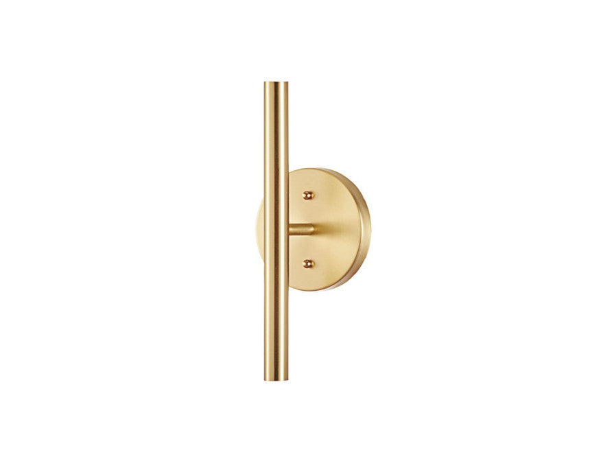 Vortice Sconce 12 – Modern Brass