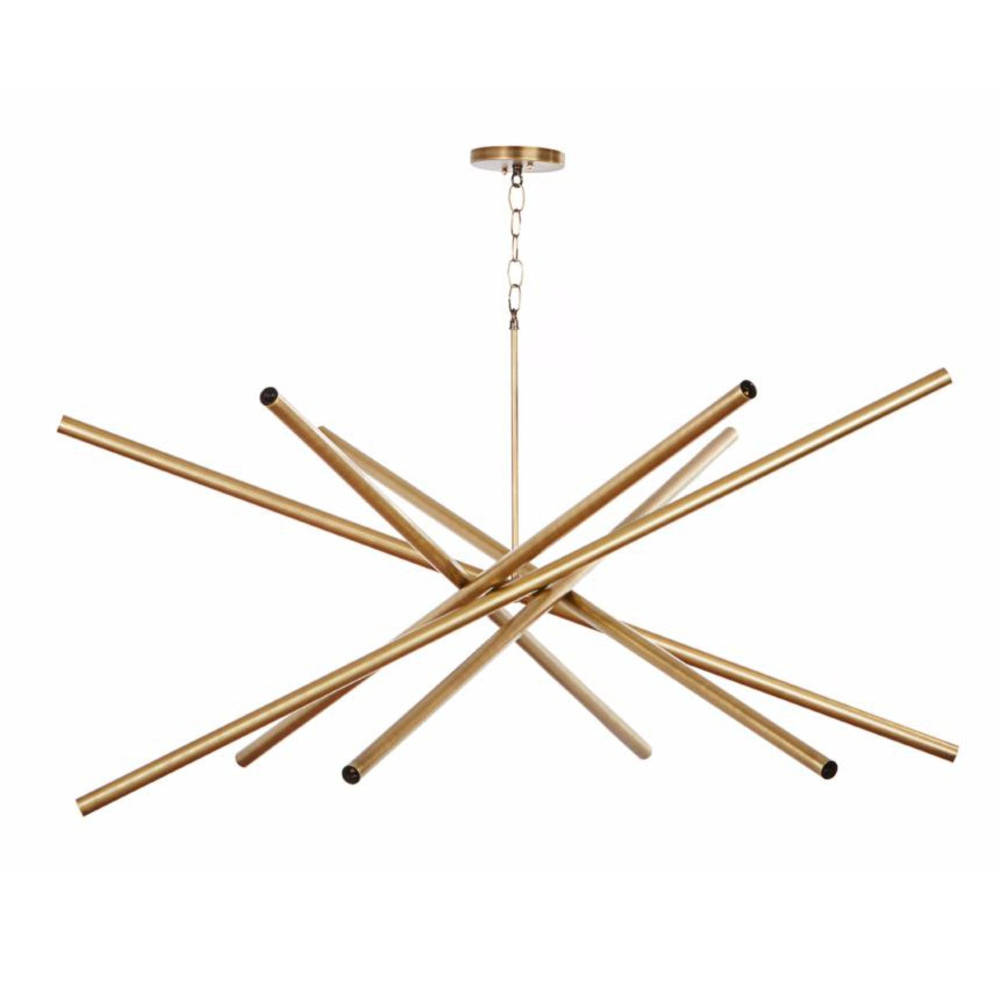 Vortice Chandelier X-Large – Modern Brass