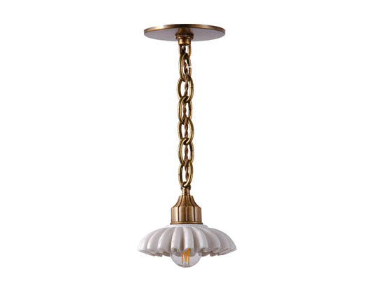 Lola Pendant – Antique Brass