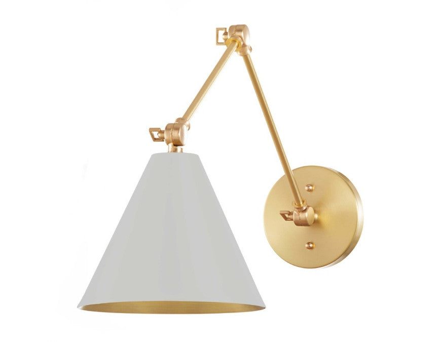 Peak Sconce Large – Modern Brass