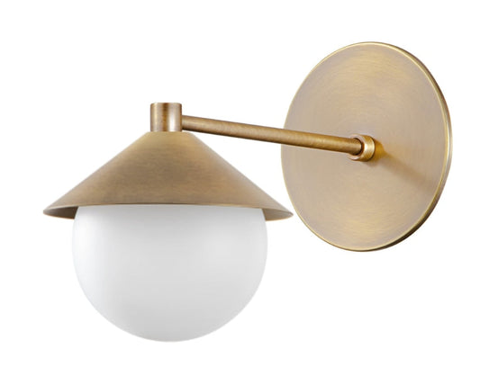 Sedona Straight Arm Sconce – Antique Brass