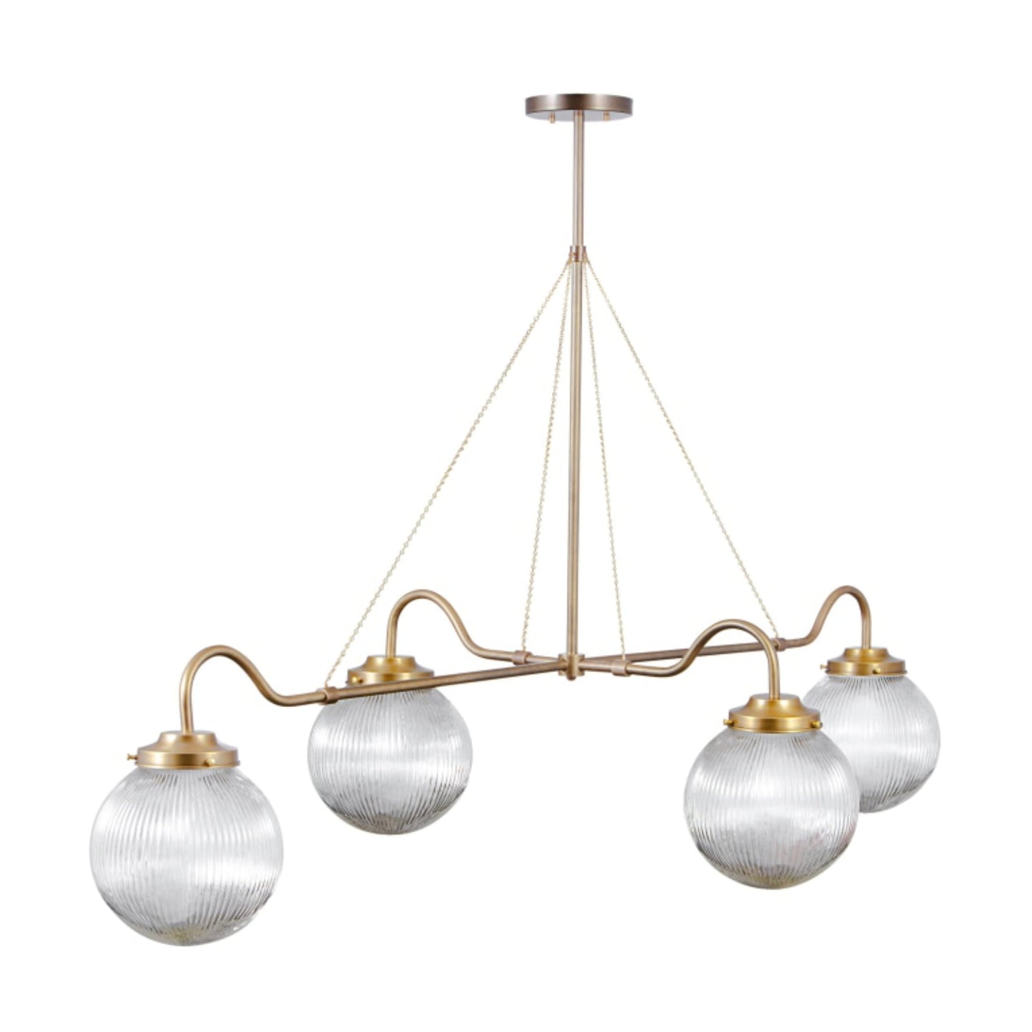 Hayden 4 Globe Chandelier – ANTIQUE BRASS