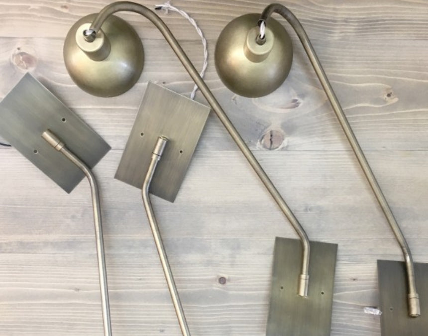 Studio Sconce – Antique Brass