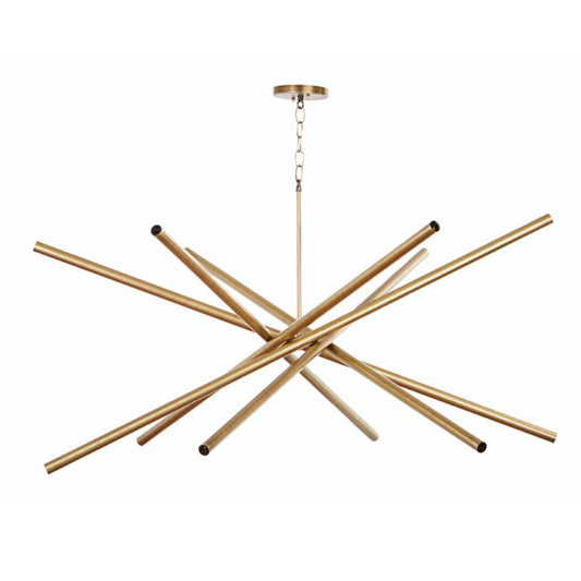 Vortice Chandelier X-Large – Modern Brass